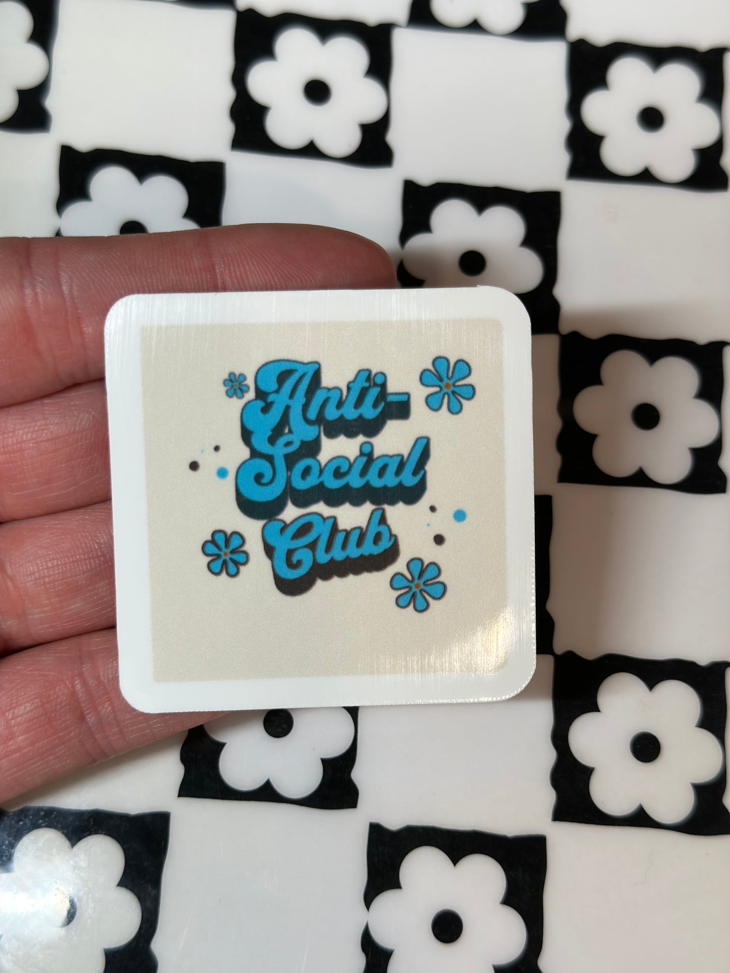 Anti-Social Club Vinyl Sticker