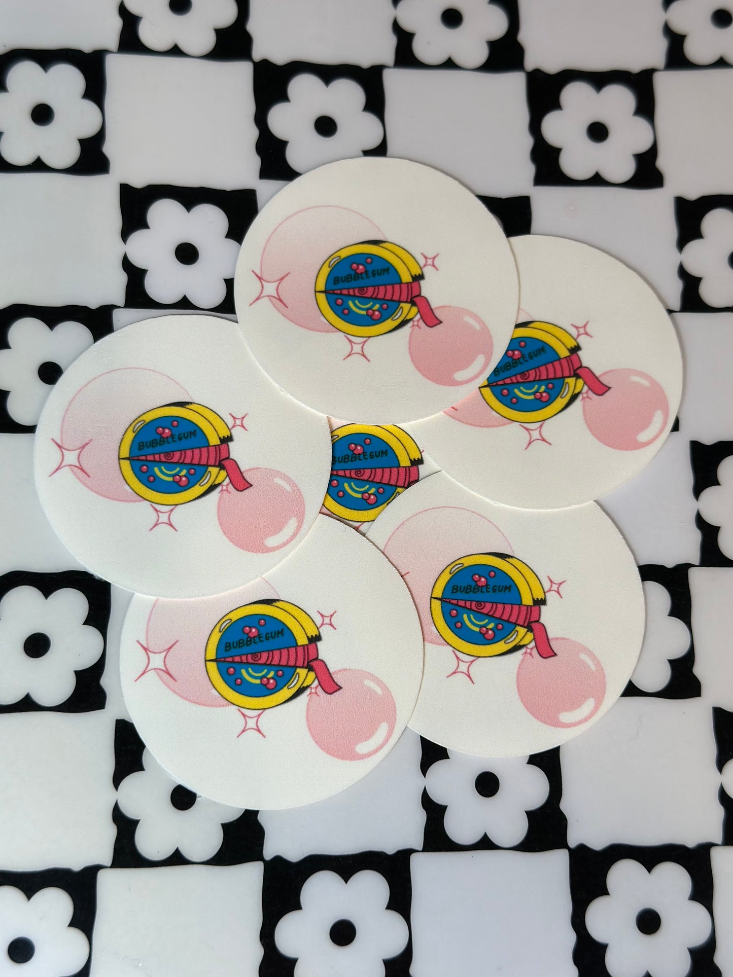 80s Bubblegum Vinyl Stickers