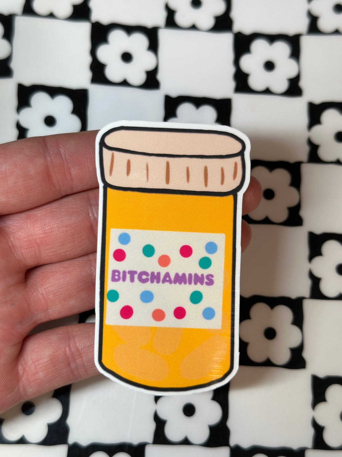 Bitchamins Vinyl Sticker